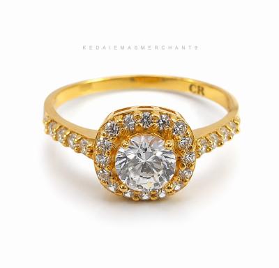 Merchant9 Cincin Emas Permata Cera CR9072