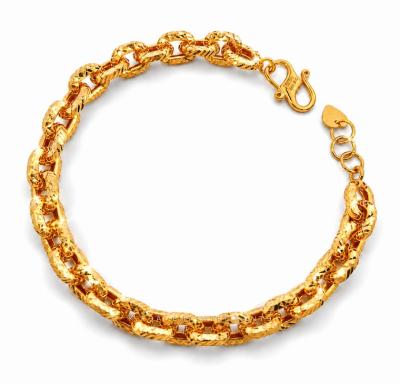 Merchant9 Rantai Tangan Sauh Diamond Cut L:0.6CM