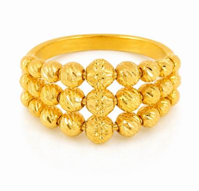 Merchant9 Cincin Emas Boba Dimensi 3 Layer L:1.2CM