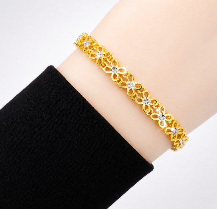 Merchant9 Rantai Tangan Bunga Daisy 2C L:0.5CM