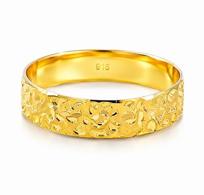 Merchant9 Cincin Emas Belah Rotan Leona L:0.5CM