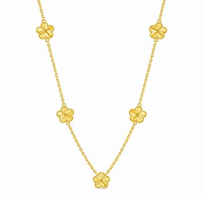 Merchant9 Rantai Leher Sauh SAKURA FLOWER - 7 Bunga