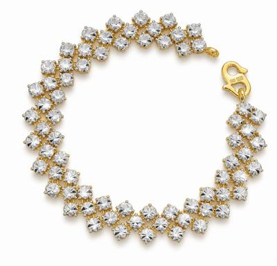 Merchant9 Rantai Tangan LOUISE Diamond Cut 3 Layer L:1.1CM