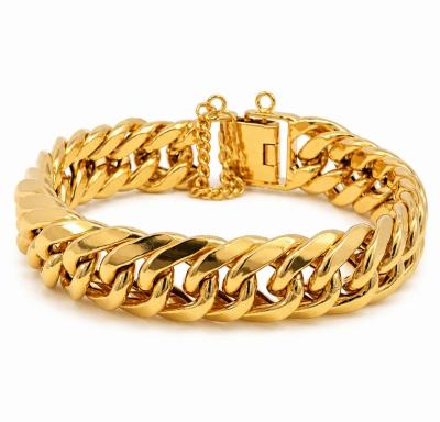 Merchant9 Rantai Tangan Benson Kait 2 Polish Klip Petak L:1.25CM