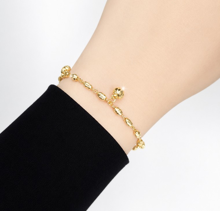 Merchant9 Rantai Tangan Bullet Gantung Love L:0.3CM