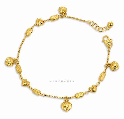 Merchant9 Rantai Tangan Box Mix Gantung Love L:0.3CM