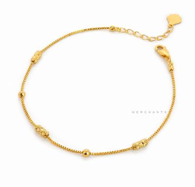 Merchant9 Rantai Tangan THURAYA Box Chain Candy Honeycomb Buluh Dot L:0.25CM