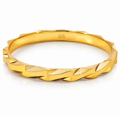 Merchant9 Cincin Emas Belah Rotan Spike L:0.2CM