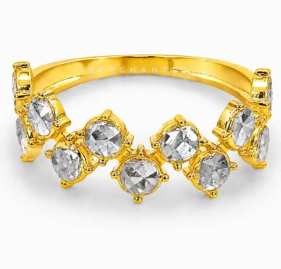 Merchant9 Cincin Emas Diamond Cut 2 Layer L:0.7CM