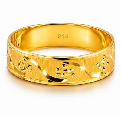Merchant9 Cincin Emas Belah Rotan Wave Siput L:0.45CM