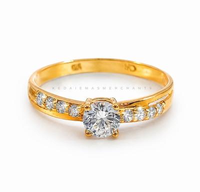 Merchant9 Cincin Emas Permata Cera CR9182