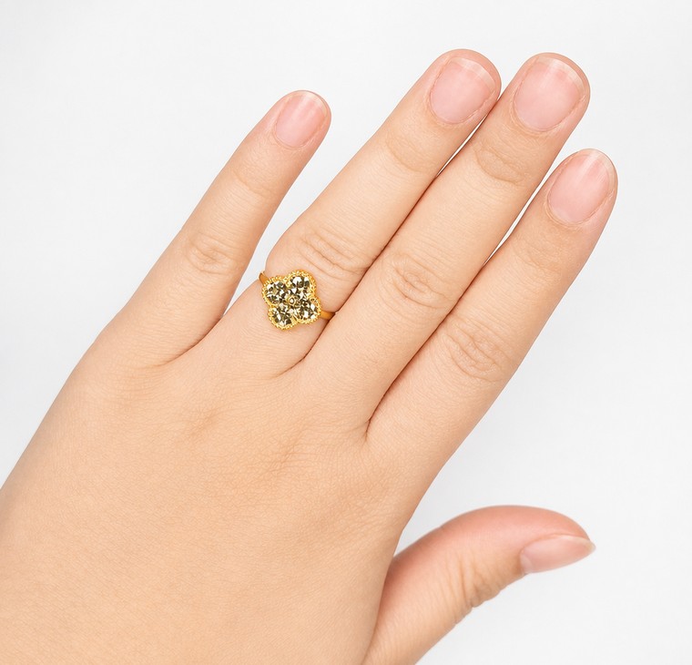 Merchant9 Cincin Emas VC Leona L:1.2CM