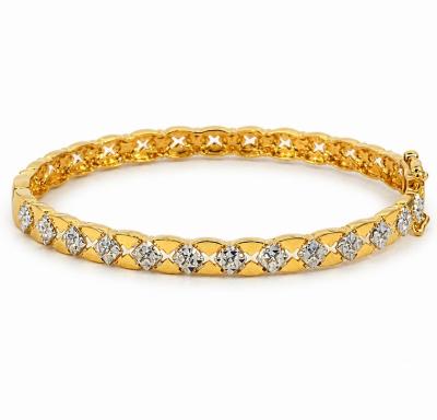 Merchant9 Gelang Navette Silang Diamond Cut 2C L:0.5CM