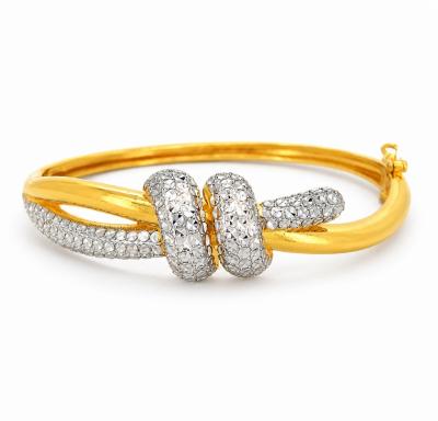 Merchant9 Gelang Oval Knot Diamond Cut 2C