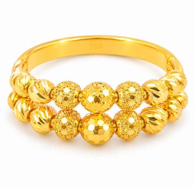 Merchant9 Cincin Emas Boba Disco 2 Layer L:0.75CM