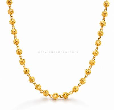 Merchant9 Rantai Leher Candy Honeycomb Pasir L:0.3CM