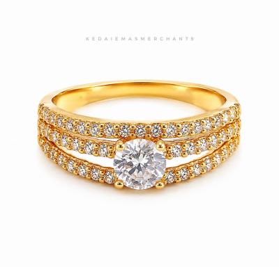 Merchant9 Cincin Emas Permata Cera S9019