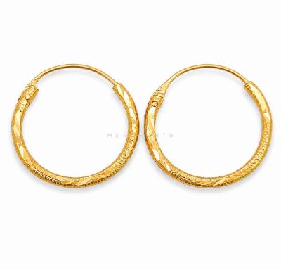 Merchant9 Subang Ring L:0.1CM DIA:1CM