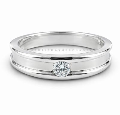 Merchant9 Cincin Perak Batu Putih 3274