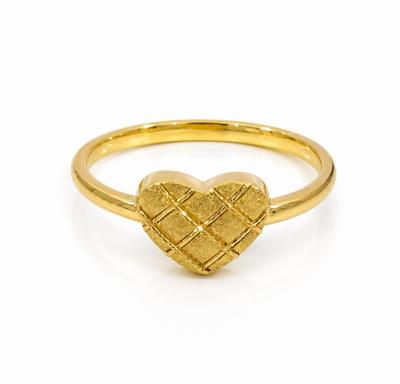 Merchant9 Cincin Emas Elora Love Matte L:0.8CM