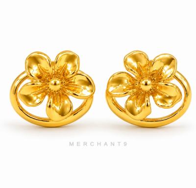 Merchant9 Subang Skrew Bunga Plain