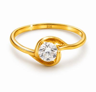 Merchant9 Cincin Emas Permata M6240 solitaire