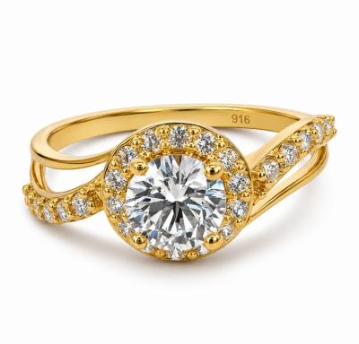 Merchant9 Cincin Emas Permata Cera CR9086