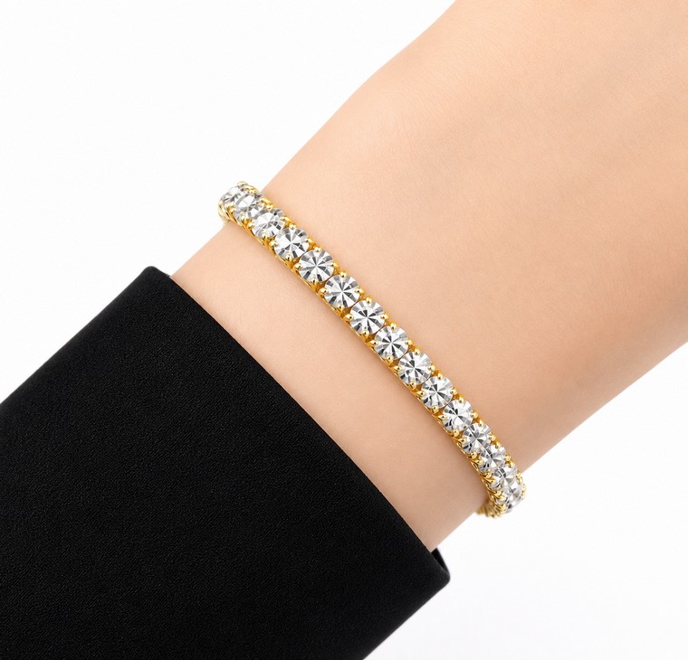 Merchant9 Rantai Tangan LOUISE Diamond Cut L:0.4CM