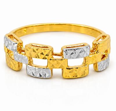 Merchant9 Cincin Emas Veronica 1 Layer Chrome L:0.5CM
