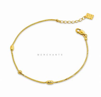 Merchant9 Rantai Tangan Box Chain Candy Honeycomb Bullet L:0.25CM