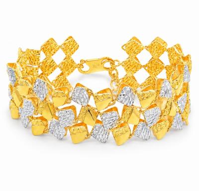 Merchant9 Rantai Tangan Lattice Polish Dimensi 3L 2C L:2.1CM