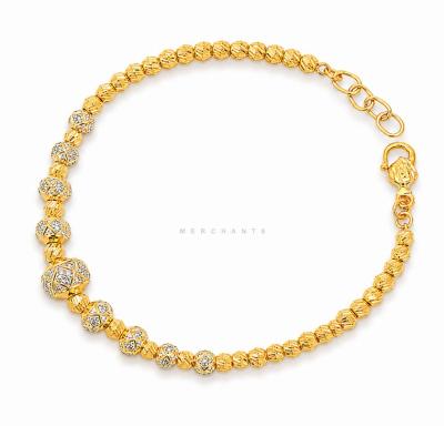 Merchant9 Rantai Tangan Choker Candy Nonagon 2C L:0.7CM