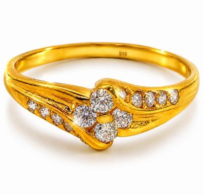 Merchant9 Cincin Emas Permata 6523