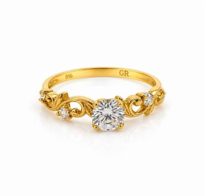 Merchant9 Cincin Emas Permata Cera CR9205