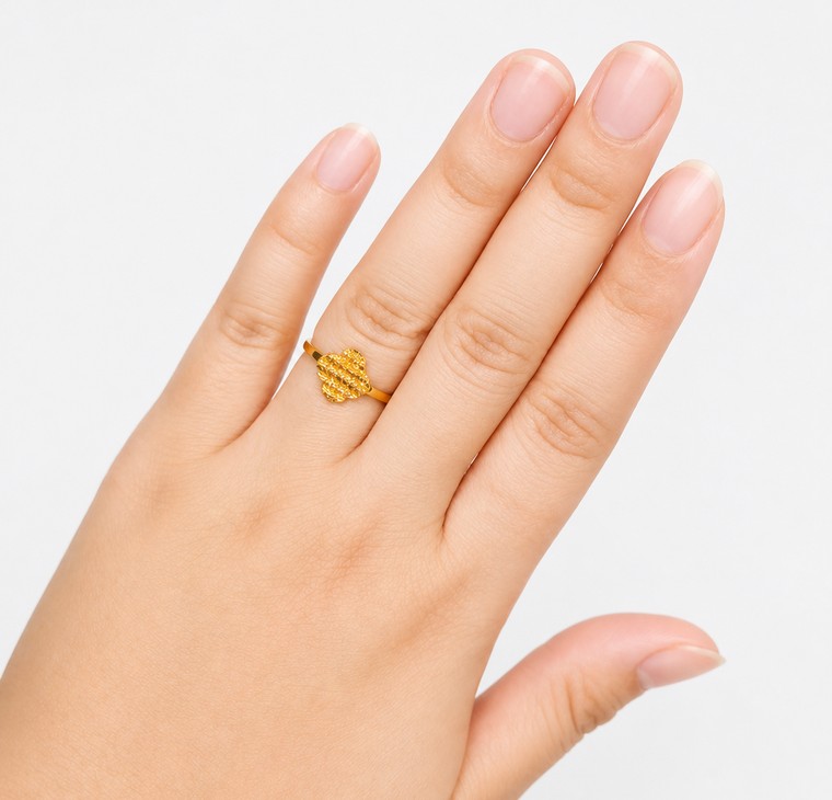 Merchant9 Cincin Emas Elora VC  L:1CM