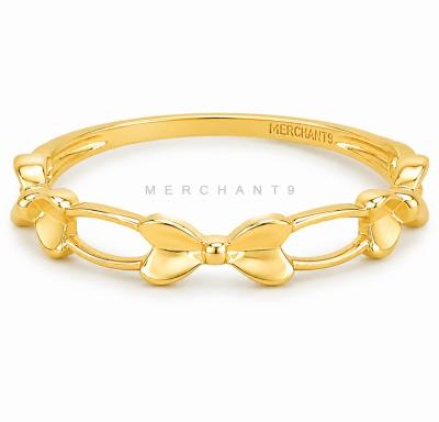 Merchant9 Cincin Emas Ribbon Plain L:0.3CM