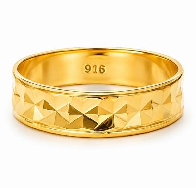 Merchant9 Cincin Emas Belah Rotan Mosaic L:0.45CM