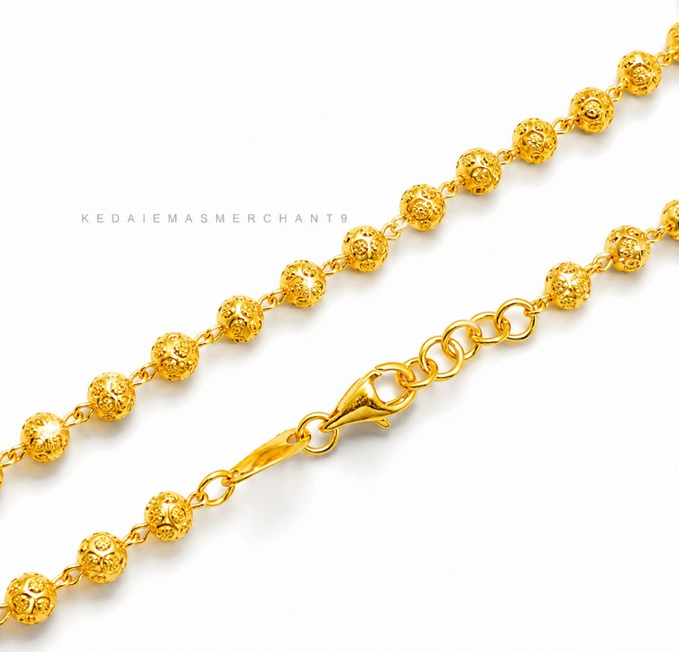 Merchant9 Rantai Leher Candy Honeycomb Pasir L:0.4CM