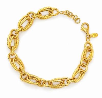 Merchant9 Rantai Tangan Sauh Double Kendi L:0.8CM