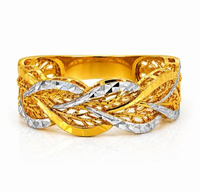 Merchant9 Cincin Emas Tocang Kerawang 2C L:0.5CM