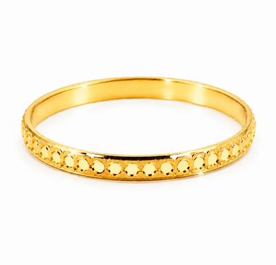 Merchant9 Cincin Emas Belah Rotan Dot L:0.2CM