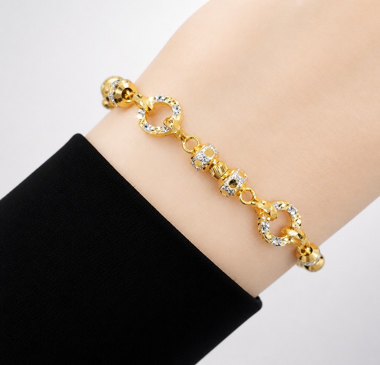 Merchant9 Rantai Tangan Kendi Ring Candy Dot 2C L:0.5CM