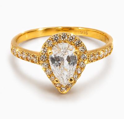 Merchant9 Cincin Emas Permata M6646 eyedrop