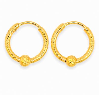 Merchant9 Subang Ring THURAYA Twist Candy Dimensi DIA:0.8CM
