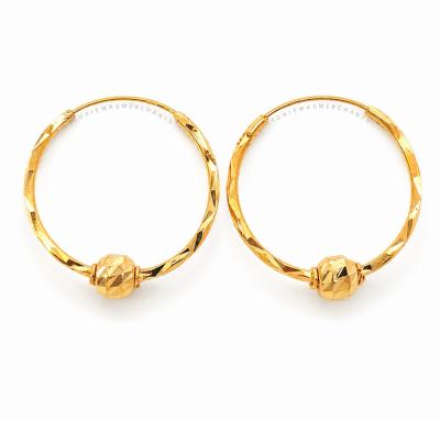 Merchant9 Subang Ring Boba Dimensi Dia:1.5CM