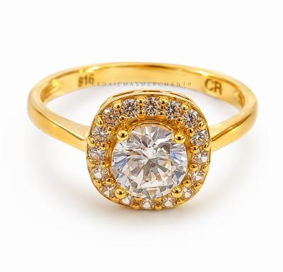 Merchant9 Cincin Emas Permata Cera CR9076