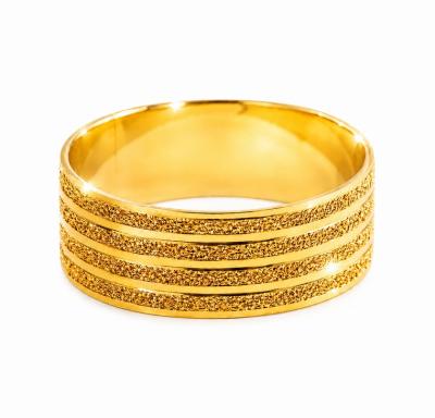 Merchant9 Cincin Emas Belah Rotan Pasir Line L:0.6CM