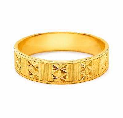 Merchant9 Cincin Emas Belah Rotan Star