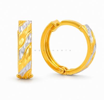 Merchant9 Subang Katup Scale Wave Dimensi 2C L:0.3CM