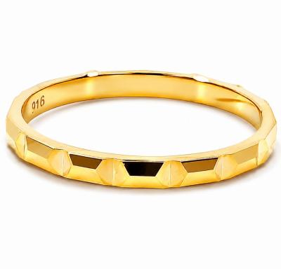 Merchant9 Cincin Emas Belah Rotan Cube L:0.2CM
